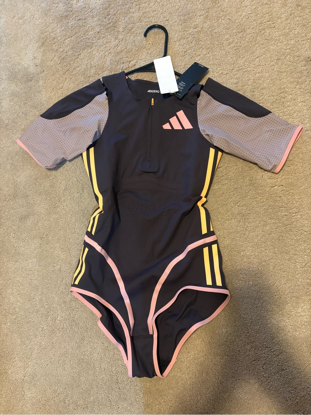 Brand new Adidas Adizero Pro Elite Team 2024 women’s speedsuit.